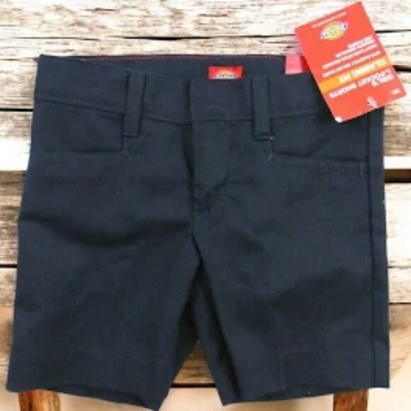 Dickies Girls L Pockets Classic Fit Shorts - KR311 - Dark Navy - Picture 1 of 1